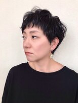 ヘアーミックス ニット(hair mix nitt) パーマ大人ショート