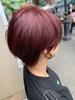 ローレンアンドパレード 並木坂店(Lauren&Parade) ハンサムショート×カシスカラー