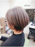 【hair design miel】大人ショート