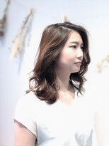 ルグランシャトー(Le grand chateau) かき上げバング大人ふわミディ