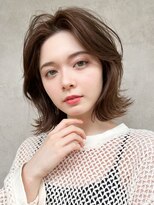 メゾンドイギー(MAISON de IGGY)&nbsp;レイヤーボブ/くびれヘア/ミディアム/切りっぱなしボブ/美髪