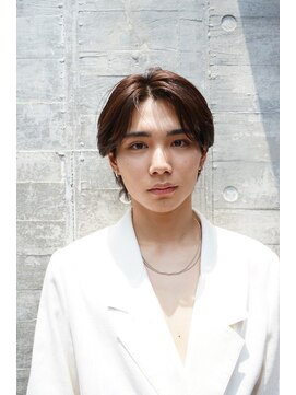 アットラブ バイ ベル(at'LAV by Belle) シースルーツーブロックマッシュ×センターパート