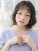 ■シースルーバングくせ毛風ボブウルフ17-3★上尾20代30代40代