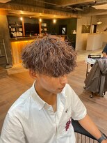 シリー 南風原店(SILLY)&nbsp;メンズ波巻き沖縄パーマカラー