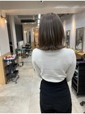 イメチェン/ハッシュカット/レッドブラウン[名古屋栄駅]