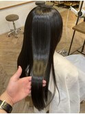 30代/ロング/髪質改善/縮毛矯正/酸性ストレート/トリートメント