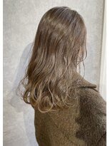 レイミュー 千葉(Lei miu)&nbsp;【Lei  川津】春モテ明るめ透明感グレージュ×顔周りレイヤー