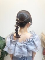 グレイスアンジュ 名駅(Grace Unge)&nbsp;編み下ろしポニー