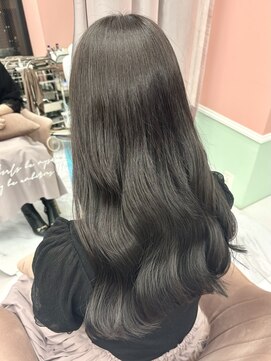 ガーランド(Girland) 【girland】アッシュグレー/韓国風/レイヤーカット