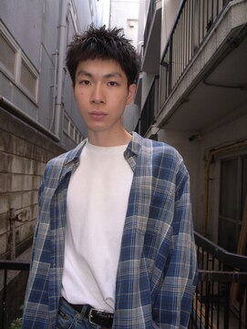 ブークル(boucle) クロップ ショート Y2K