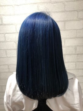 ビスイル 秋葉原店(Vis ill) ブルーシルバーアッシュブルージュ透明感グラデーションカラー