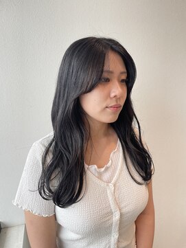 サラ ビューティー サイト 古賀店(SARA Beauty Sight) 韓国風顔周り/ダークカラー/アッシュグレージュ/透明感カラー