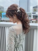 ふんわりポニーテール【福島/ヘアセット】