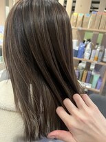 フランジェッタヘアー(Frangetta hair)&nbsp;3Dカラー