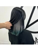 アルケム 学芸大学(AlChem)&nbsp;【Hana指名】グレーとブルーグリーン［学芸大学前/ハイトーン］