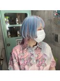ウルフカット/レイヤーカット/ブリーチ/髪質改善[渋谷/原宿]