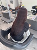 髪質改善 くせ毛 ストレート 縮毛矯正 艶髪 ロング 湿気対策