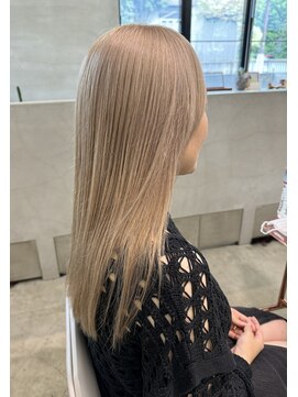 ナル(nalu.) くすみベージュ/ハイトーンベージュ