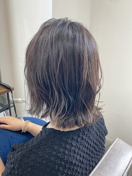 カルゥグラッシー(KALOU glassi) 結べるボブ×グレージュカラー☆【中村隆寛】