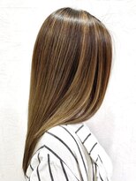 ハクバイジェービー 稲毛(hak by jb)&nbsp;丸型◎髪質改善カラーで作るアッシュベージュ[稲毛駅/白髪染め]