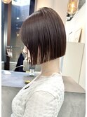 切りっぱなしボブ