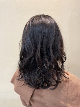 フィガロ ミリー 北生駒店(Figaro Mily) イメチェン美髪ワイドバング髪質改善×巻き髪パーマ