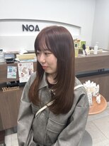 ノア(NOA by KENJE)&nbsp;ブラウンカラー×レイヤーカット