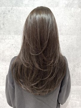 【髪質改善】グレージュ×レイヤーカット
