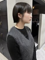 ヘアー アイス ルーチェ(HAIR ICI LUCE)&nbsp;ミニボブ/ボブ/切りっぱなしボブ/ワイドバング/太田