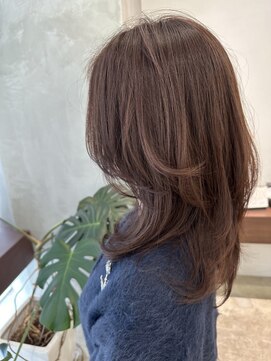 ノーマン(norman) レイヤー/セミロング/レイヤーカット/髪質改善