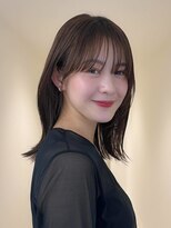 アイトーキョーエス 渋谷(AI TOKYO S) レイヤーボブ/オリーブベージュ/結べるボブ