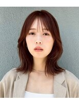 フォト 新宿三丁目(foto) 大人ガーリー/似合わせカット/ミディアムレイヤーカット/新宿