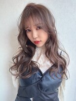 アース 一宮店(HAIR & MAKE EARTH) 20代30代◎冬の暗めカラー×くびれレイヤーカットで小顔美人