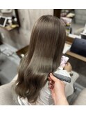 透明感ヘーゼルグレージュ