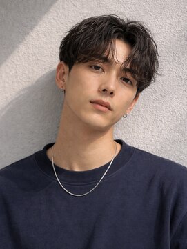 フォト 新宿三丁目(foto) men's/メンズ/フェザーパーマ/シャドウパーマ/センターパート