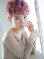 アンシェリ バイ フラミューム 戸塚店(Ancheri by flammeum)&nbsp;ピンク×ボーイッシュショート【戸塚】【踊場】【東戸塚】