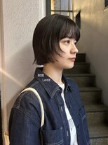 テテ ニコ(tete nico)&nbsp;【なりたりみ】レイヤーボブオリーブ