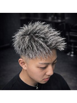 ウィンドバイシエルツイスト(WINDbyCIEL TWIST) パイルツイスト七三ジェットモヒカン