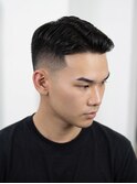 清潔感のある短髪サイドパート