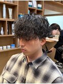 波巻きシャドウパーマ/津田沼/メンズパーマ/メンズカット/メンズ