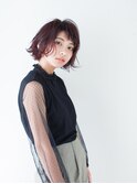 スイング　ショートボブ