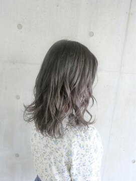 ヘアーアンドメイク ルシア(hair&make Lucia) ラベンダーグレージュグラデーション