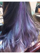 ビヨンドイー(beyond E)&nbsp;ホワイトインナーユニコーンカラー