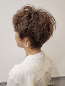 グランシュ 青葉台店(GranCieux) マッシュショート×ナチュラルスパイラル☆