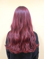 ジーナ 札幌(Zina)&nbsp;【Zina札幌】フリンジウェーブ前髪大人かわいいココアブラウン