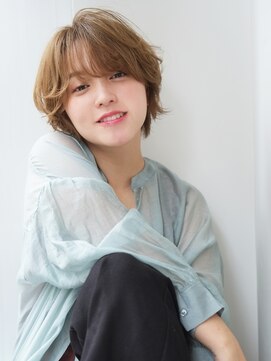 エアー 銀座(air) ★岡田有加★20代30代クールな印象の外はねショート