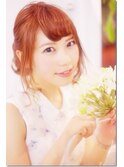 結婚式　二次会パーティーに♪ミディアムアレンジ