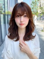 ロンド ロビン 栄(Lond robin)&nbsp;【Lond robin】くびれミディアムレイヤー大人可愛い