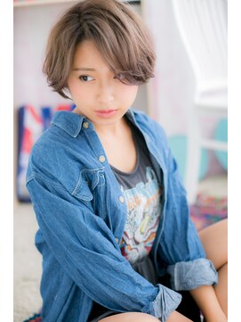 ミック 日暮里店(miq) 無造作感が魅力…ラフ大人ボブ【miq日暮里】