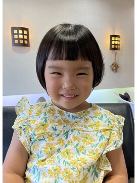 ヘアキッチン エスケーオー(Hair Kitchen S.K.O) キッズカット　女の子　ボブ